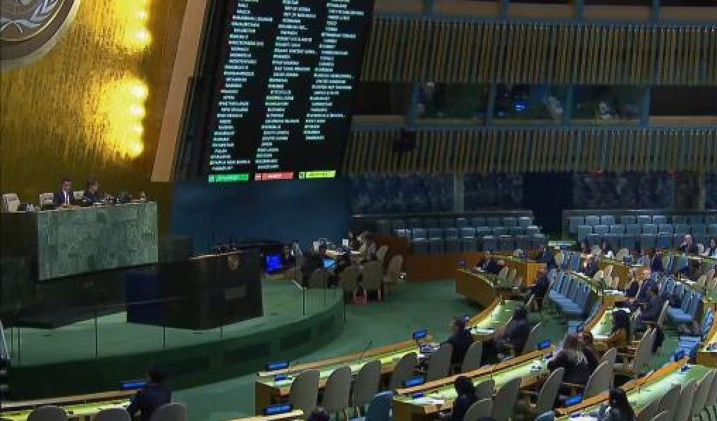 بالفيديو … أميركا تهدد من يُصوّت بالجمعية العامة ضد قرار ترمب